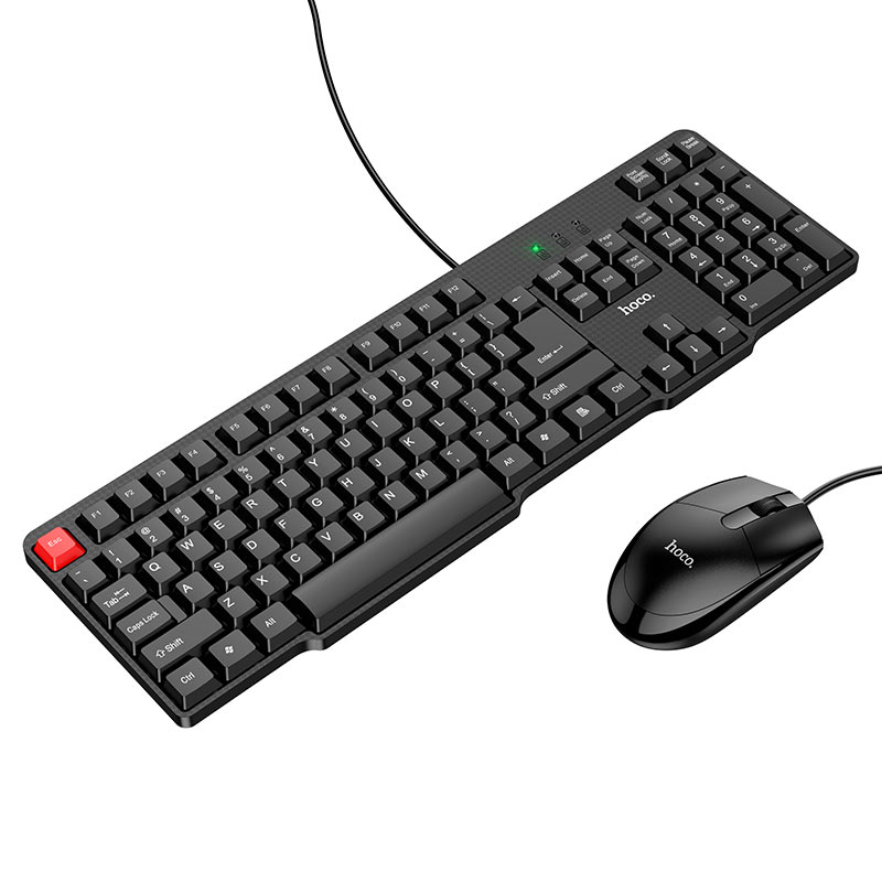 Ensemble combiné clavier et souris USB filaire