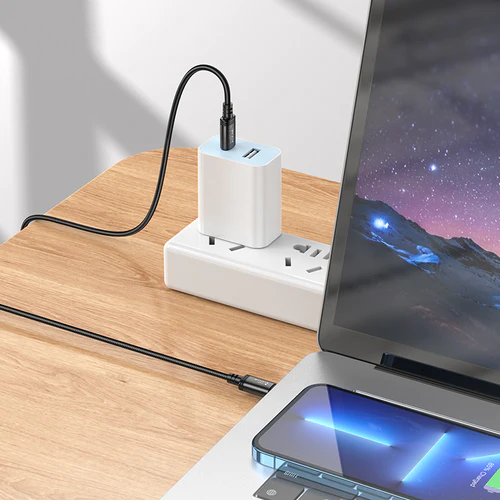 (60 W) Câble de données de charge rapide USB-C vers Lightning 3 A (3 m)