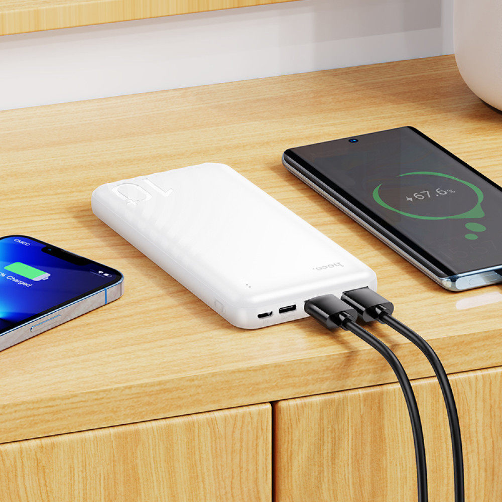 (10000mAh) USB-C Micro USB External Battery Charger Portable Power Bank