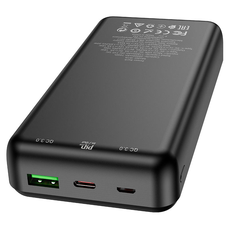 (20000mAh) PD 20W QC3.0 Battery Pack Charger Portable Power Bank