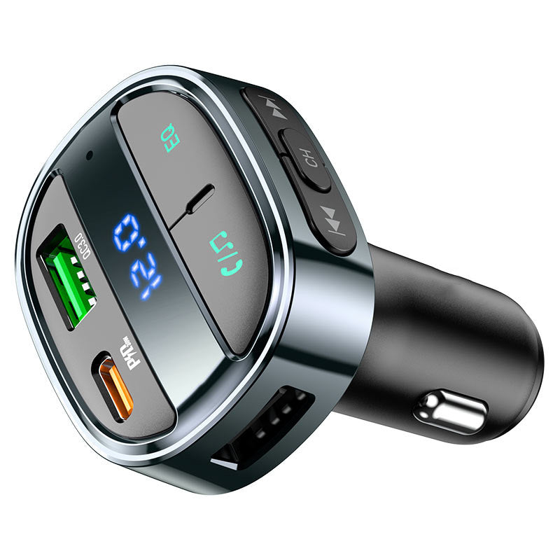 Wireless Bluetooth FM Transmitter Radio USB-C Car Charger