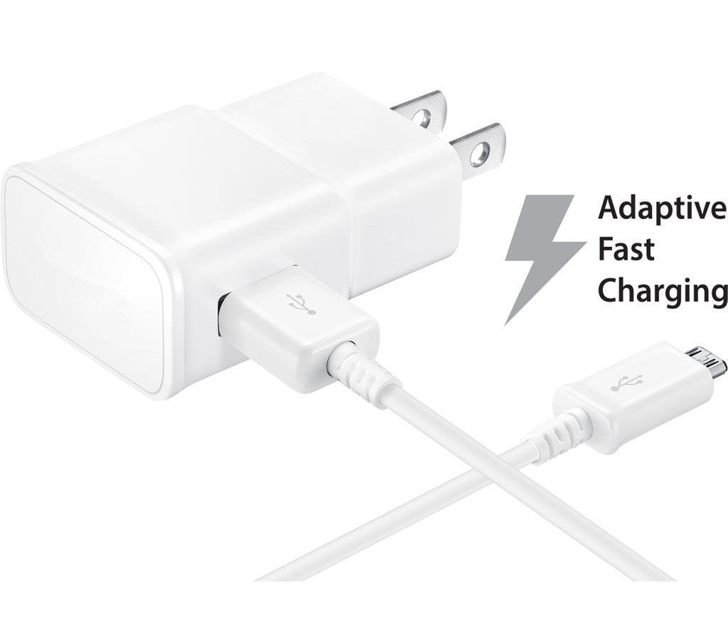 Adaptateur d'alimentation USB à charge rapide, chargeur mural et câble Micro USB pour téléphones Samsung Motorola Google