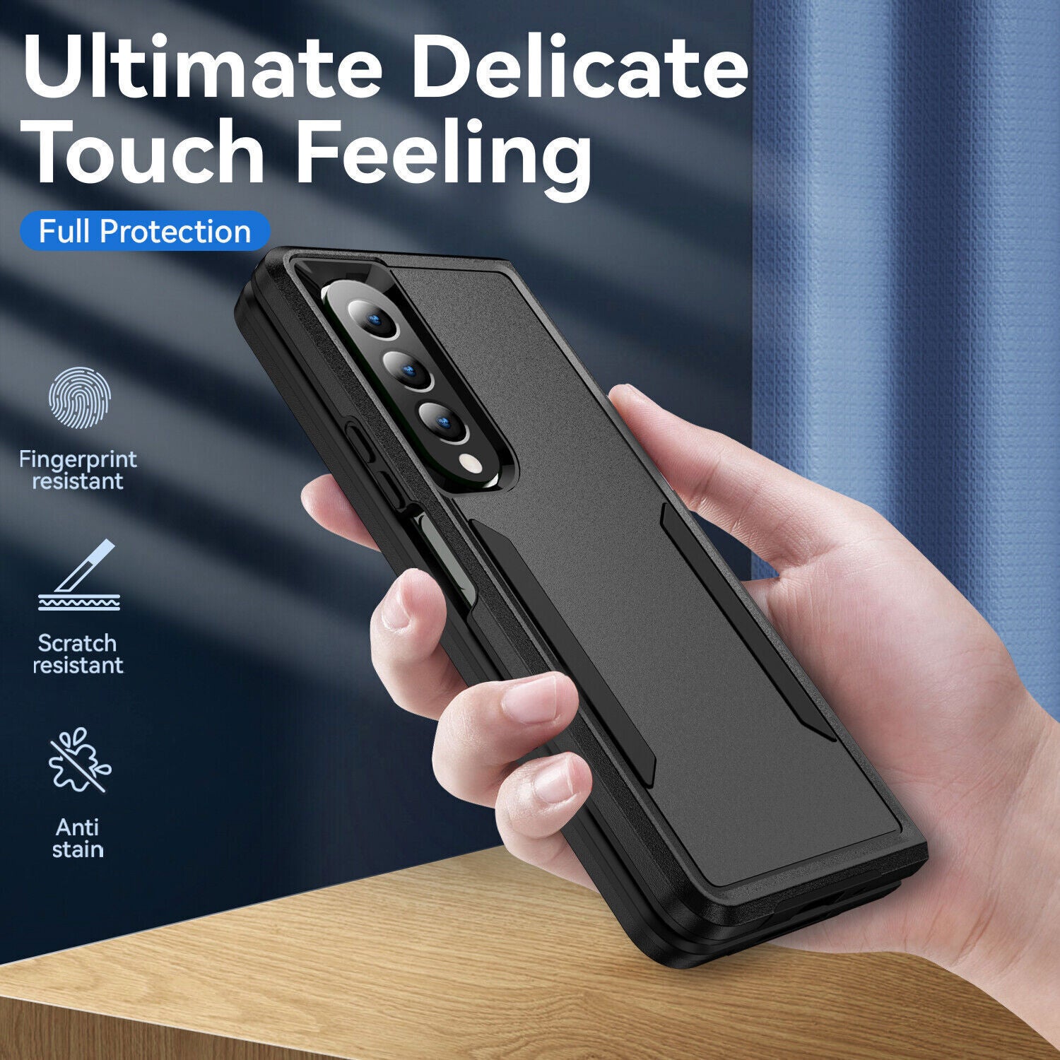 Slim Hybrid Case for Samsung Galaxy Z Fold 5 5G