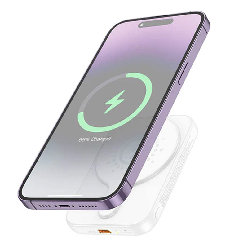 Magnetic MagSafe Wireless Charger Portable Power Bank for iPhone AirPods Apple Watch