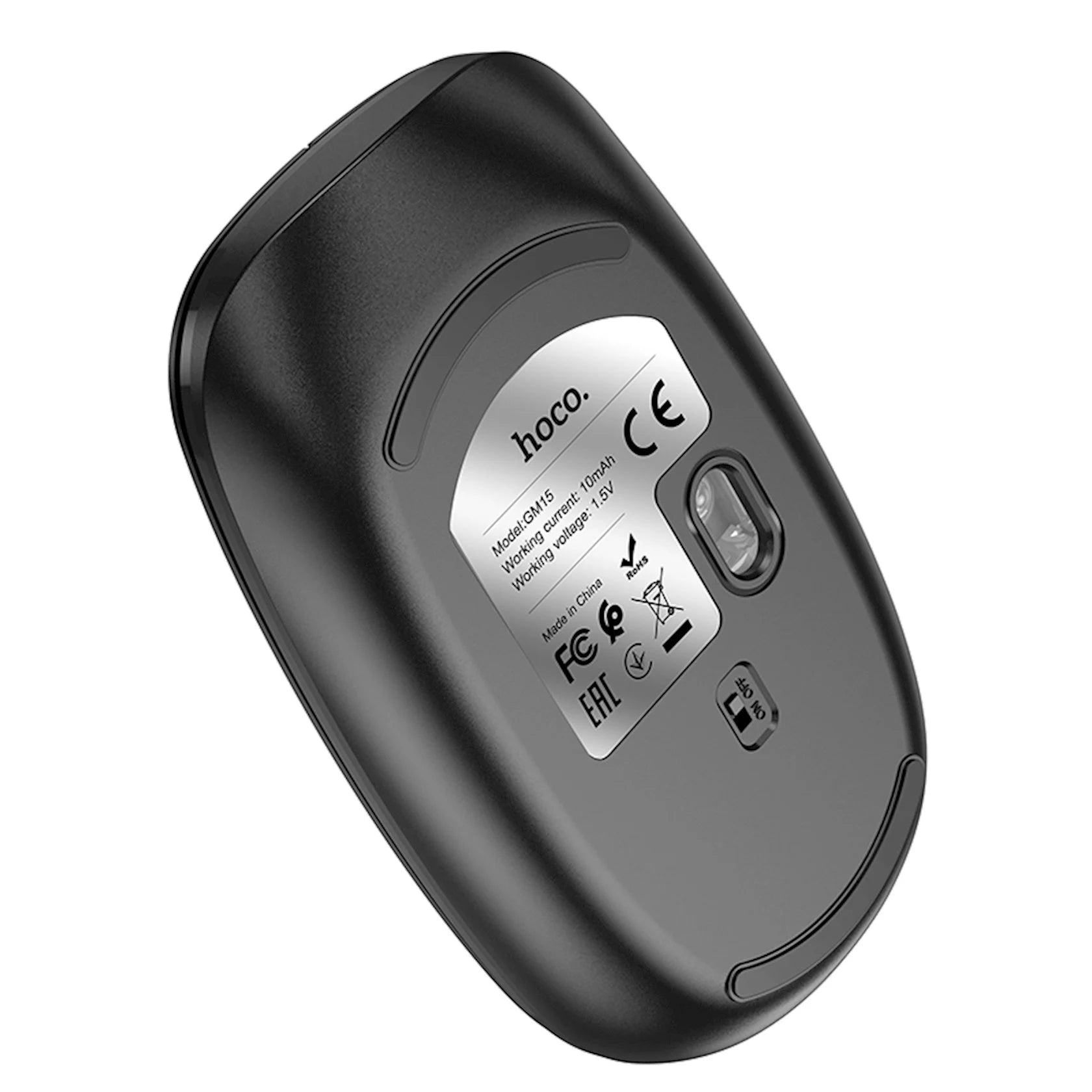 Dual Mode 1600 DPI Bluetooth Wireless Mouse with USB Receiver