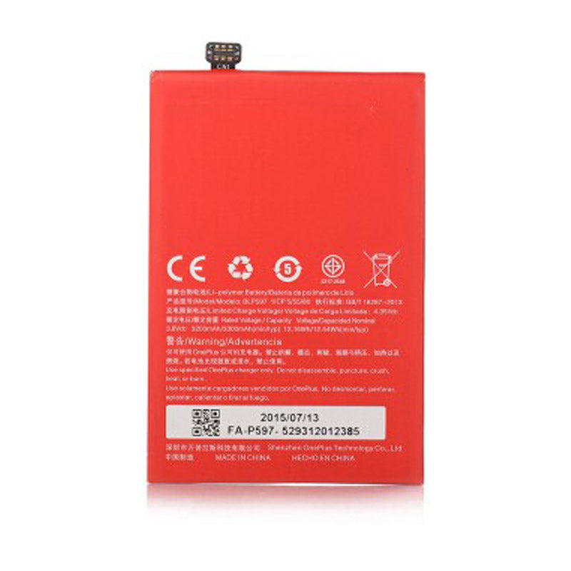 Batterie de remplacement pour OnePlus 2 Two, BLP597