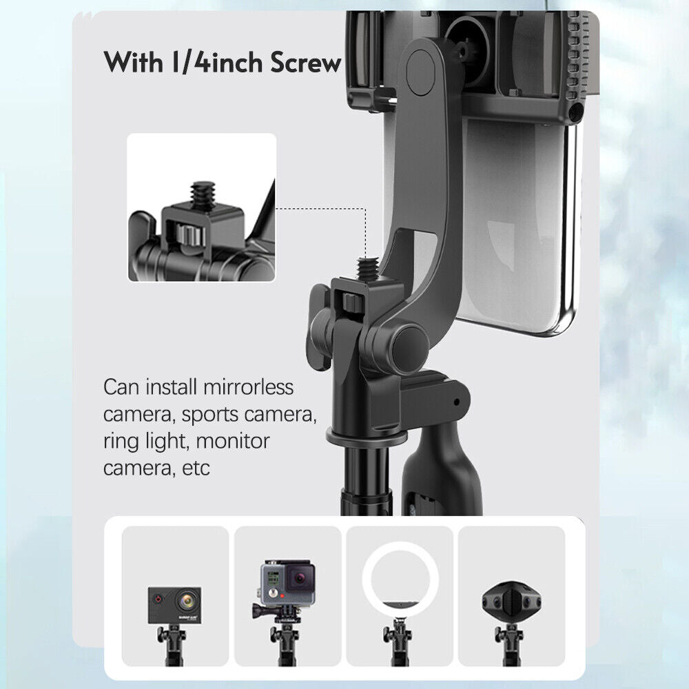 Wireless Bluetooth Extendable Tripod Selfie Stick Phone Holder Stand & Remote Control