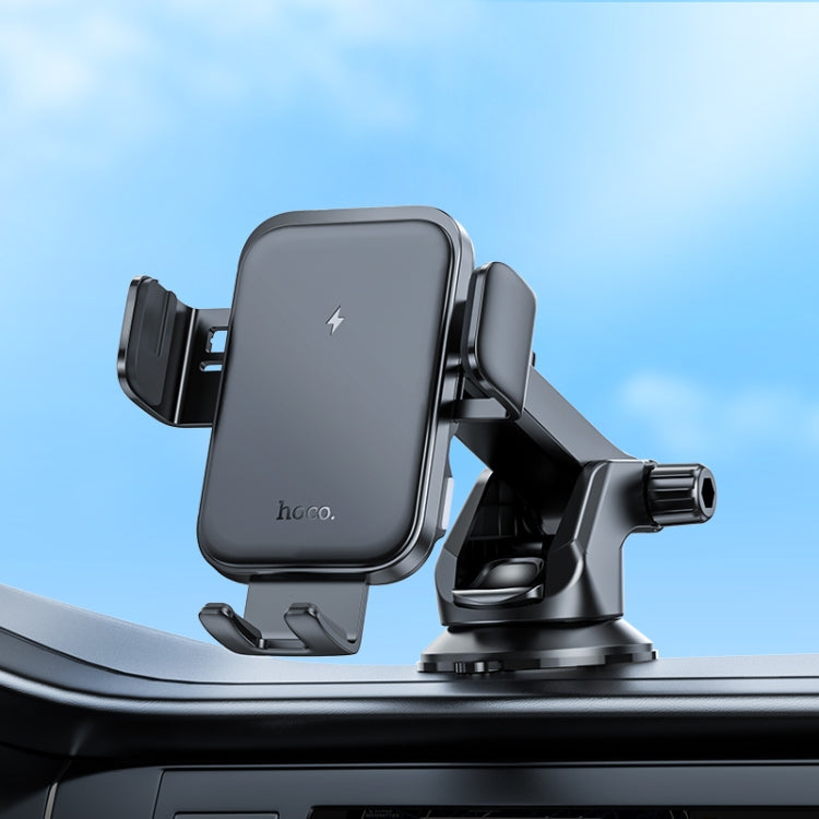 Wireless Charger Car Cell Phone Holder Mount Dashboard Windshield Suction Cup Mount for iPhone Samsung Smartphones