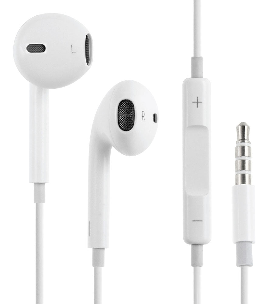 3.5mm Wired in Ear Earphones Earbuds with Volume Buttons & Mic