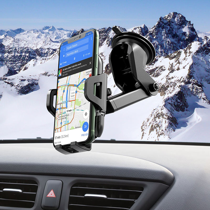 Dashboard Windshield Sticky Suction Cup Mount Car Cell Phone Holder