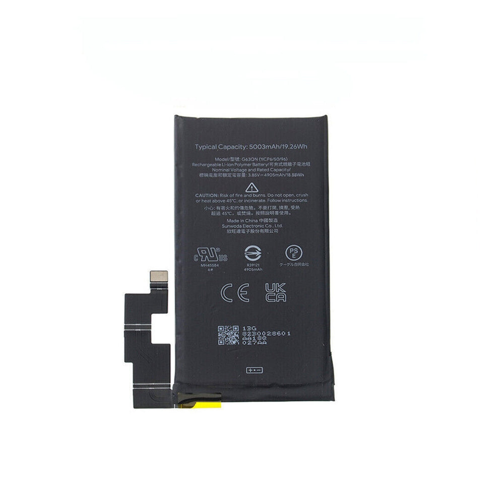 Batterie de remplacement pour Google Pixel 6 Pro, G63QN