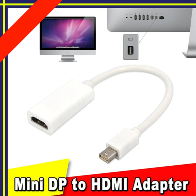 Mini DisplayPort Male to HDMI Female Adapter