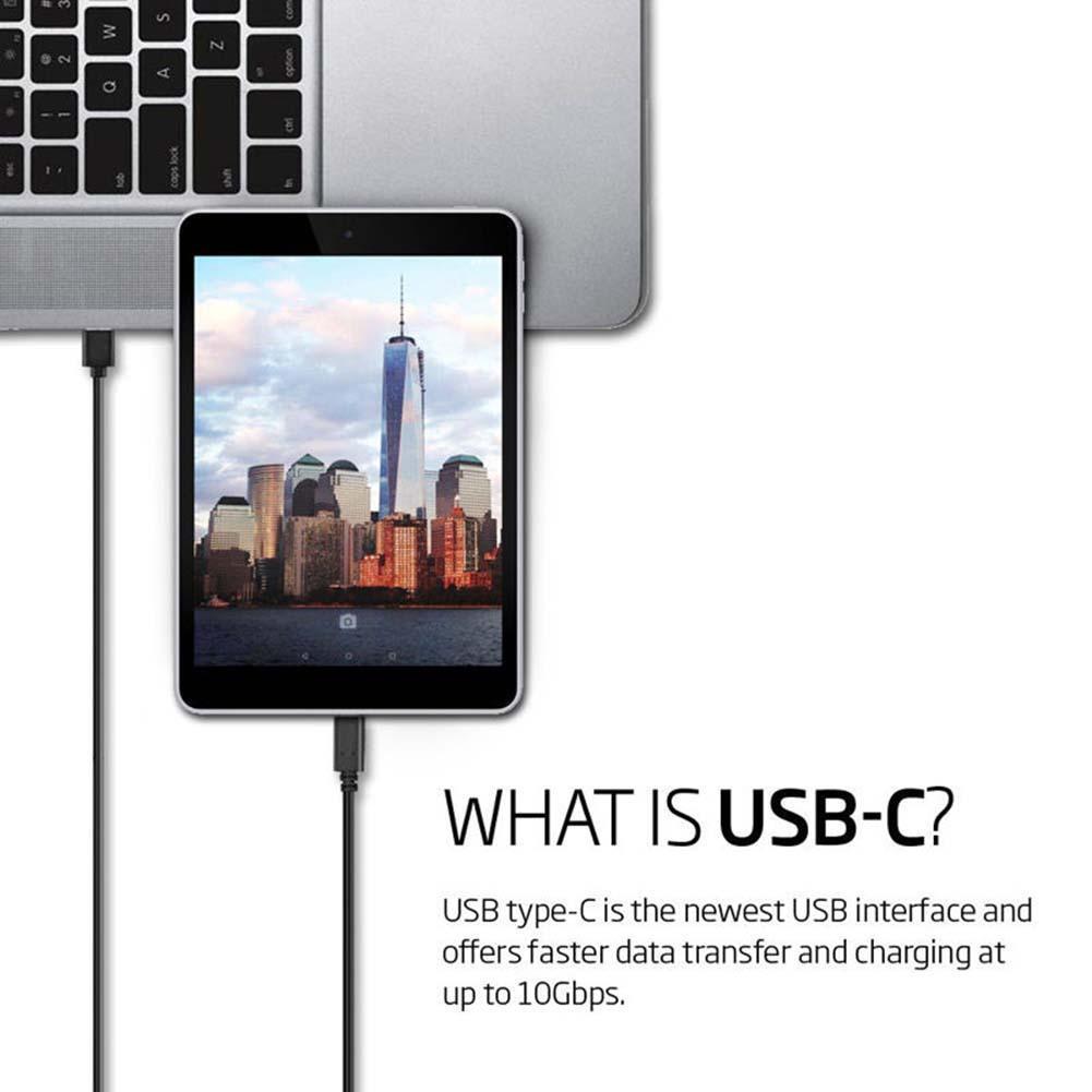 USB-A to USB-C Charging Data Cable