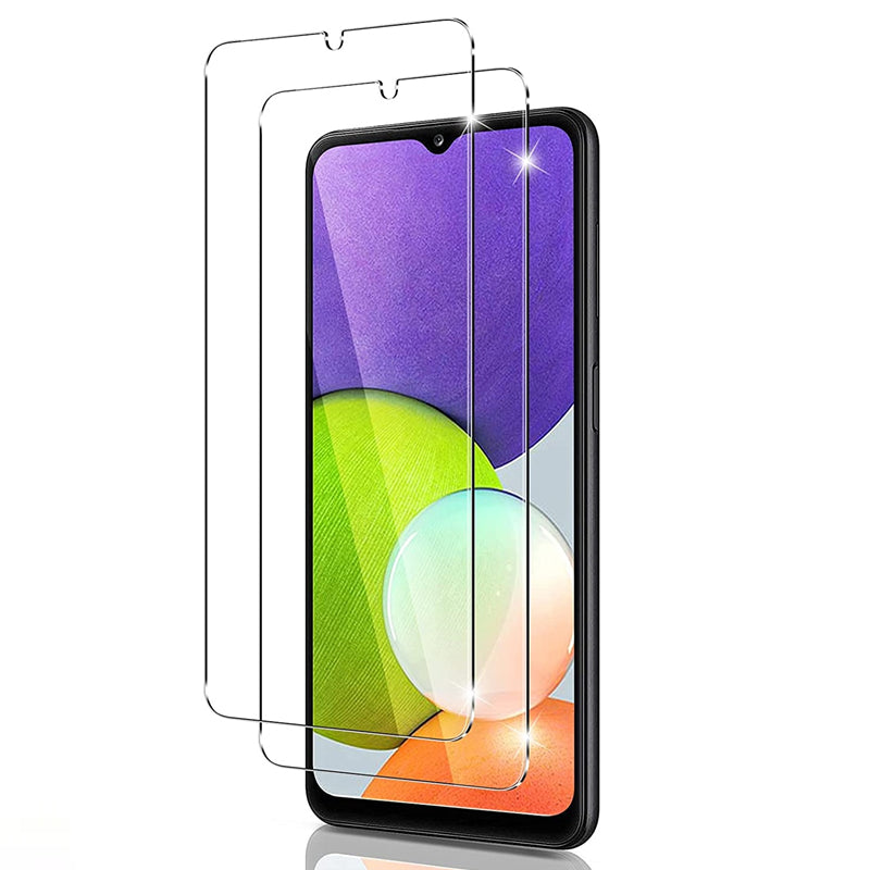 (Lot de 2) Protecteur d'écran en verre trempé pour Samsung Galaxy A22 4G