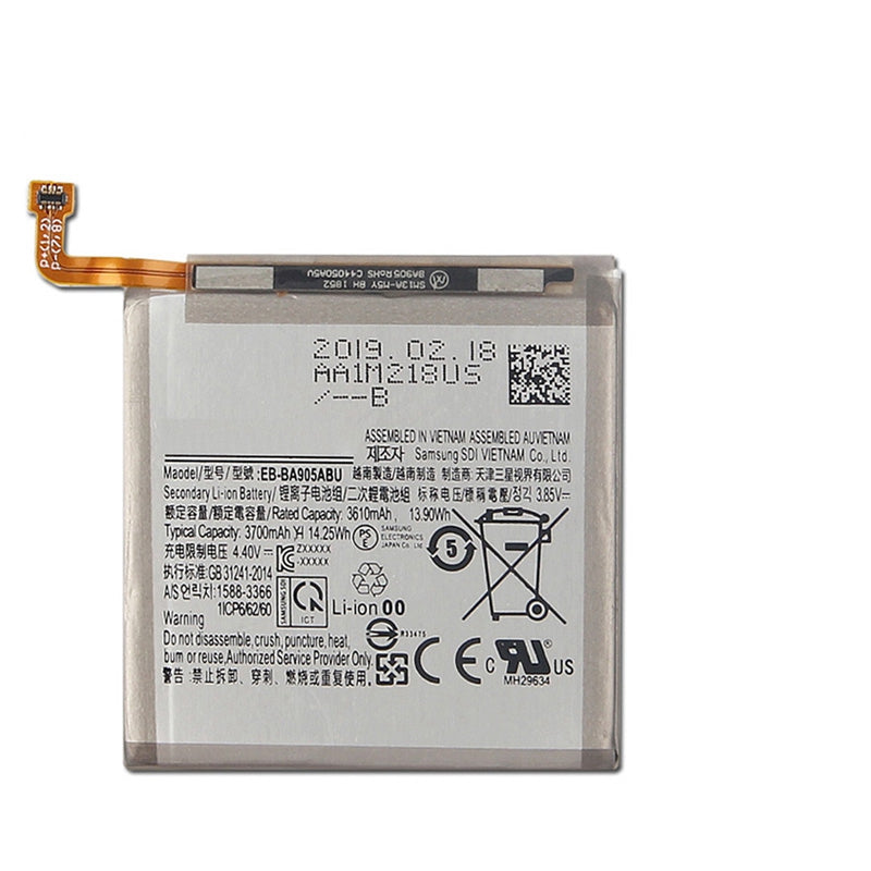 Batterie de remplacement pour Samsung Galaxy A80 2019 (A805) / A90 (A905), EB-BA905ABN EB-BA905ABU EB-BA905ABE