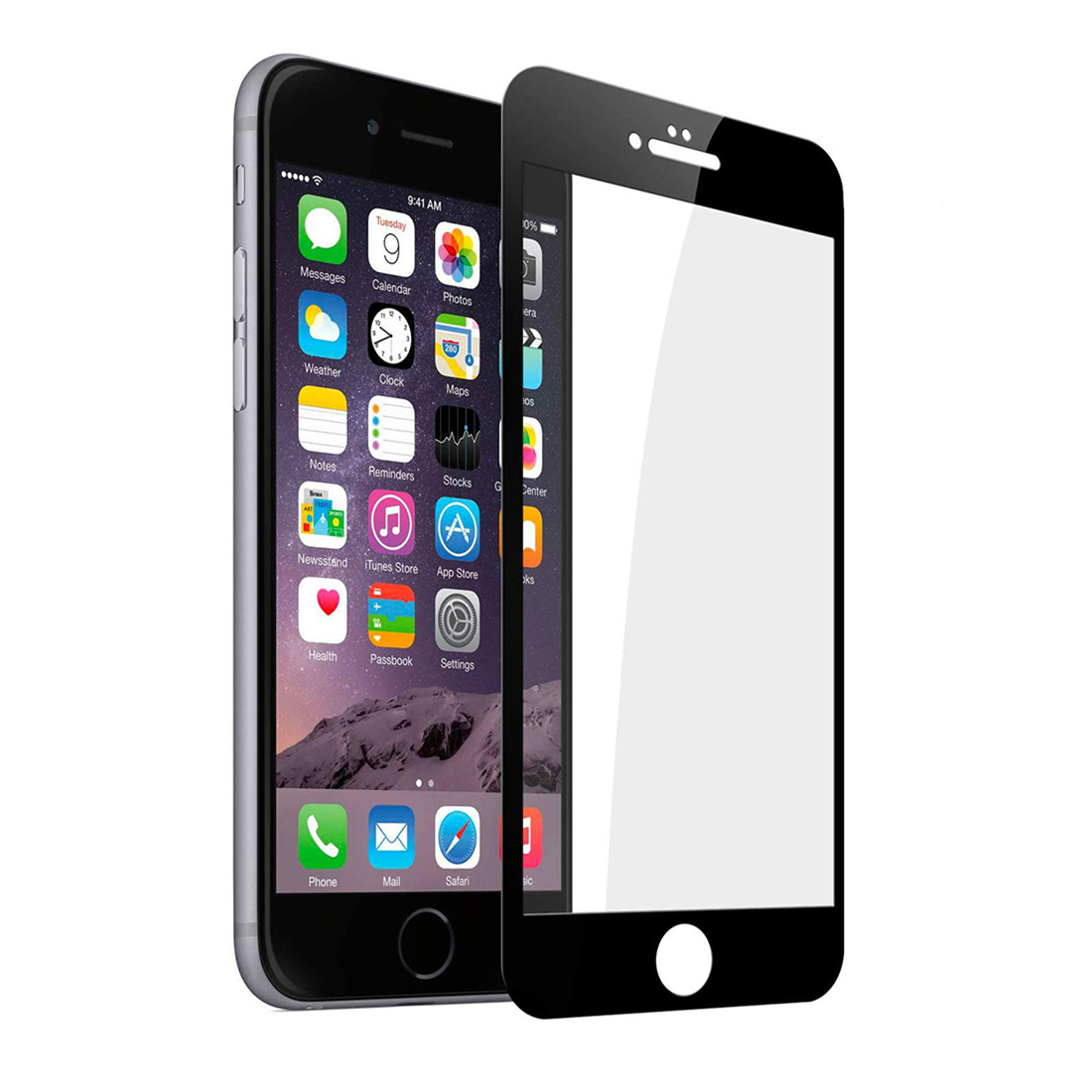 Curved Full Coverage Tempered Glass Screen Protector for iPhone 6 / 6S