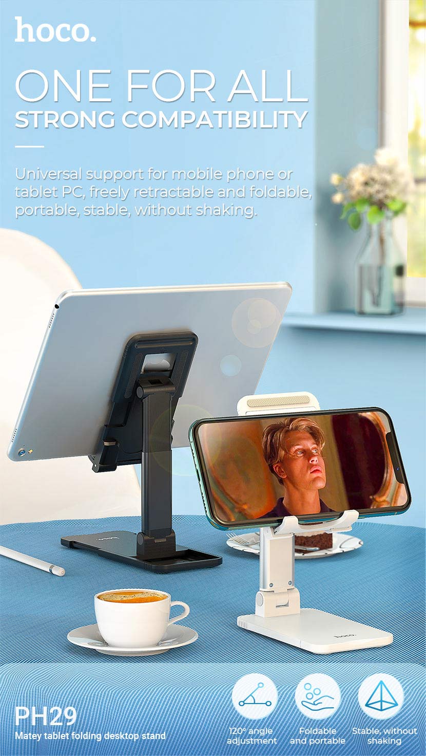 Rotating Tablet Desk Stand Phone Holder Mount