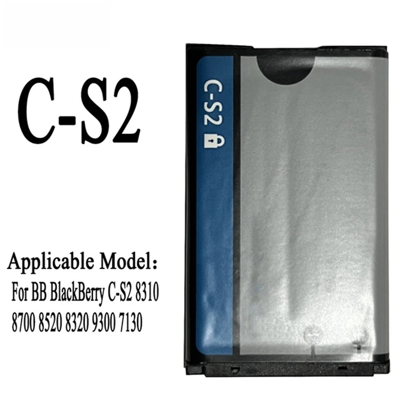 Replacement Battery for Blackberry Curve 8520 8530 Curve 3G 9300 9330, C-S2 CS2 C-S2