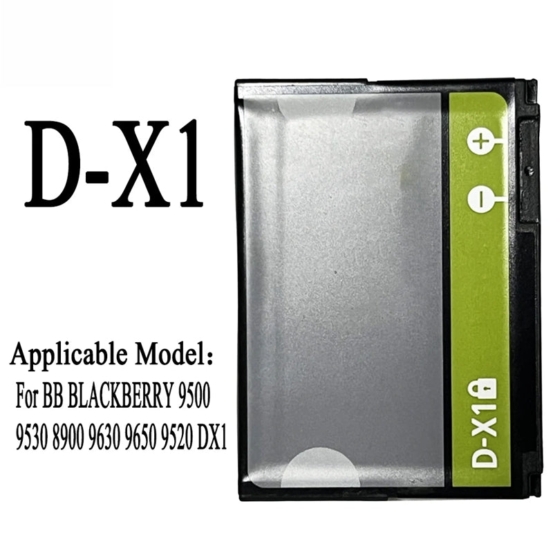 Replacement Battery for Blackberry 8900 Curve 8920 9500 Storm 2 9520 9530 9550, D-X1 DX1 DX-1