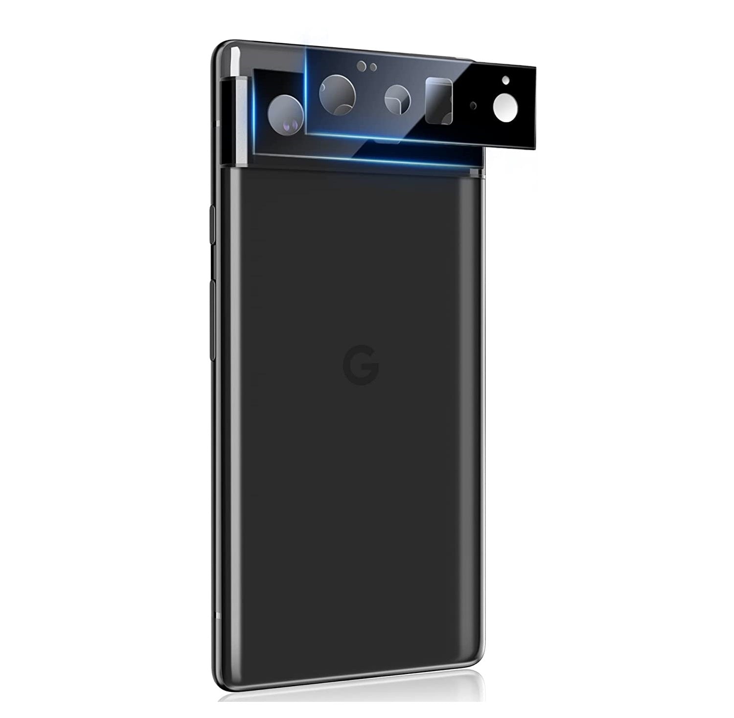 (Lot de 2) Protecteur d'objectif d'appareil photo en verre trempé pour Google Pixel 6 Pro