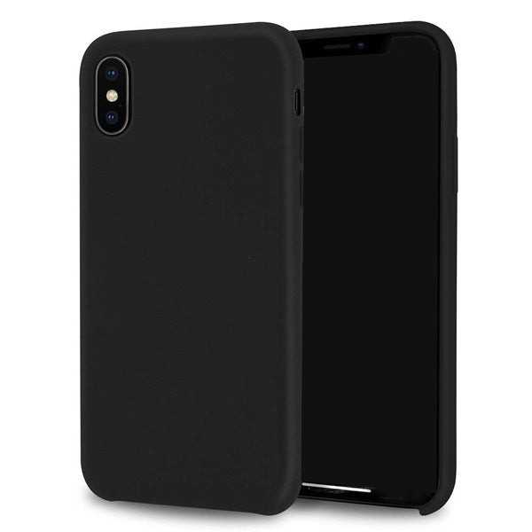 Coque en silicone liquide pour iPhone X / XS