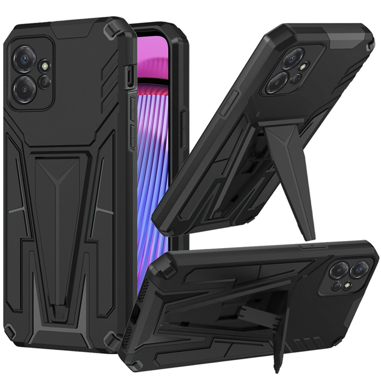 Rugged Kickstand Case for Motorola Moto G 5G (2023) / G Power 5G (2023)