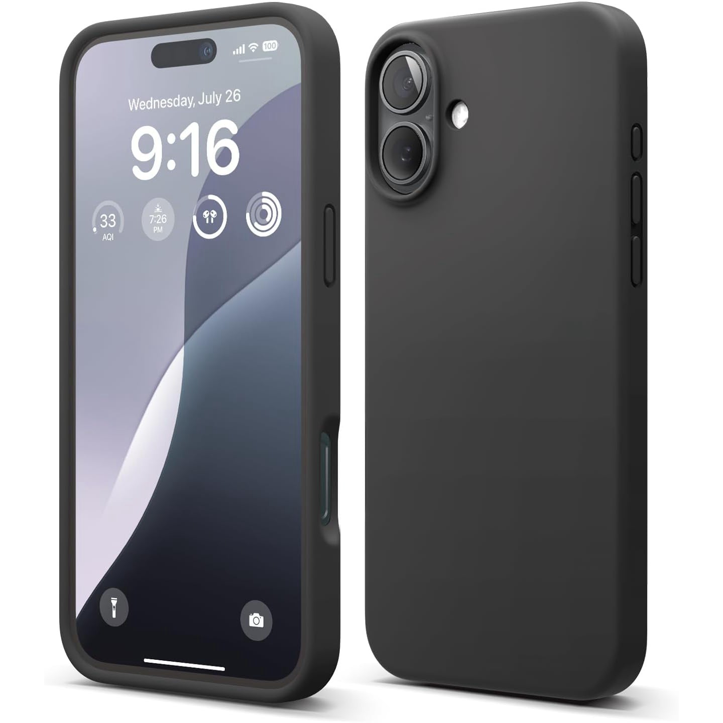 Liquid Silicone Case for iPhone 16 Plus