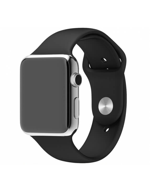 Bracelet de rechange en silicone souple pour Apple Watch iWatch