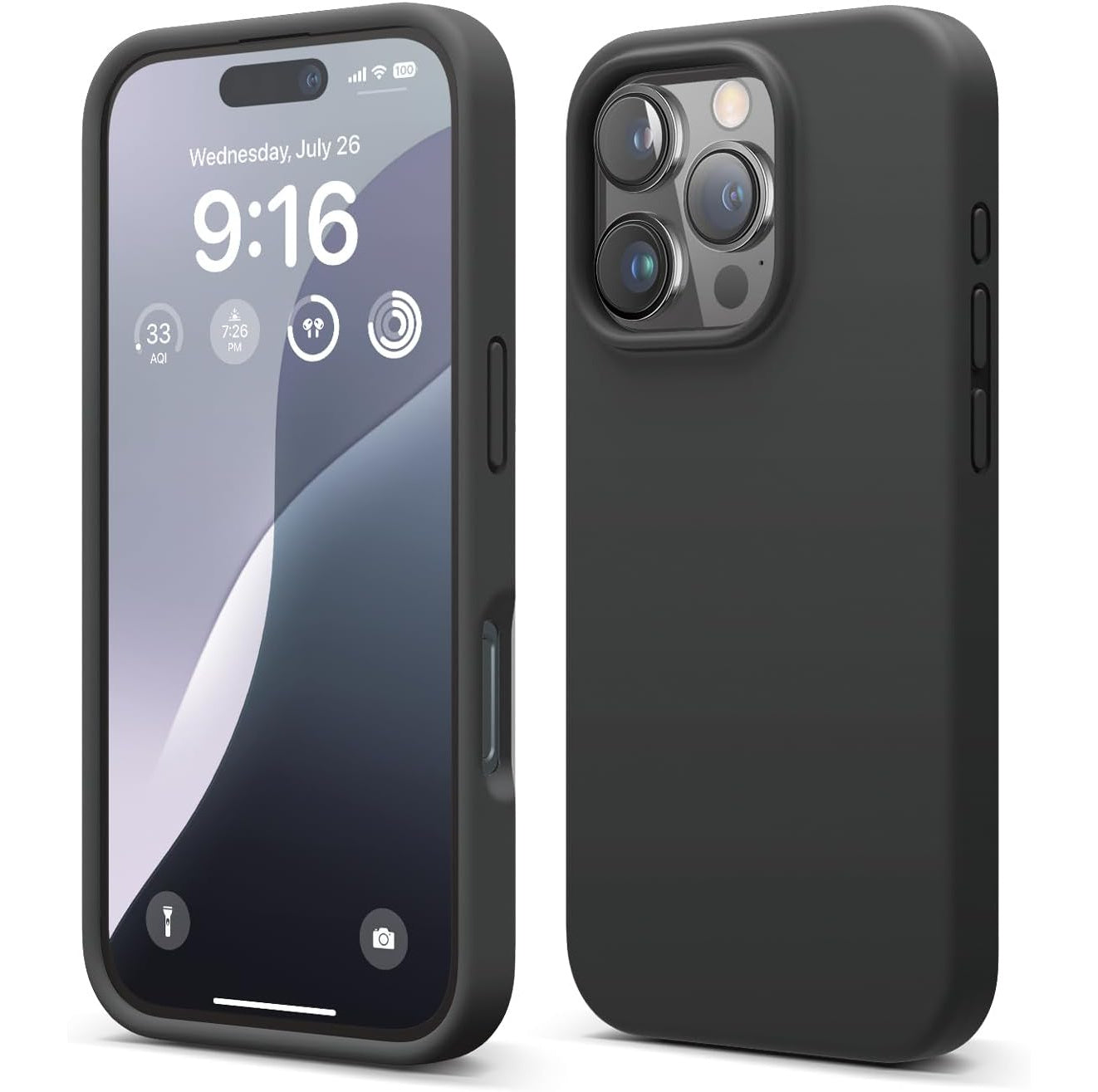 Liquid Silicone Case for iPhone 16 Pro