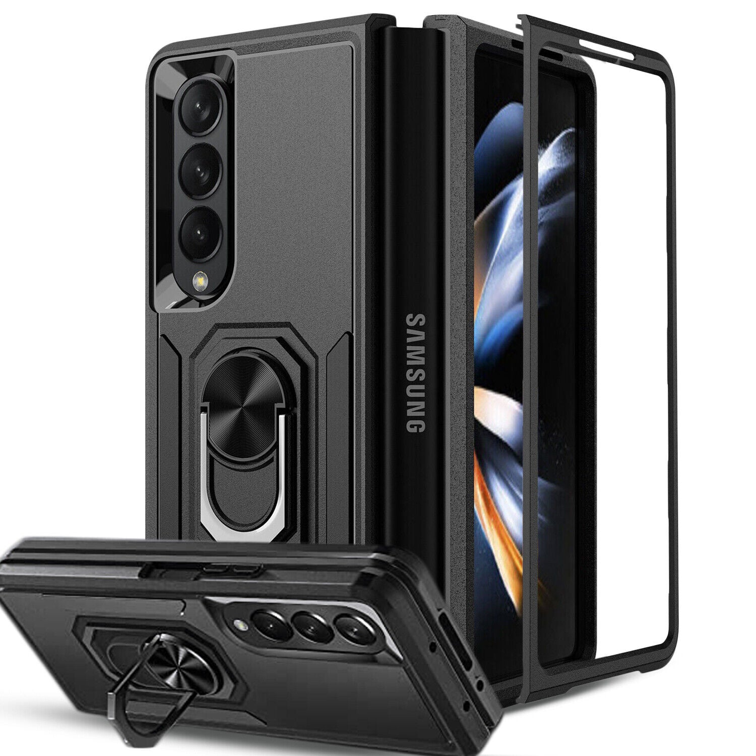 Heavy Duty Ring Case for Samsung Galaxy Z Fold 6 5G