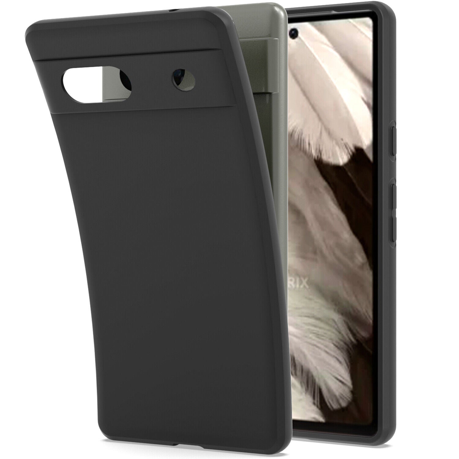 Coque souple en TPU pour Google Pixel 8A