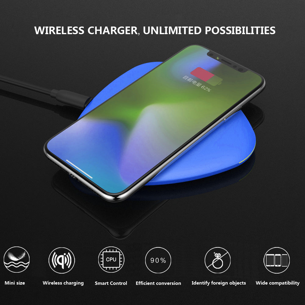 Qi Wireless Charger Fast Charging Pad