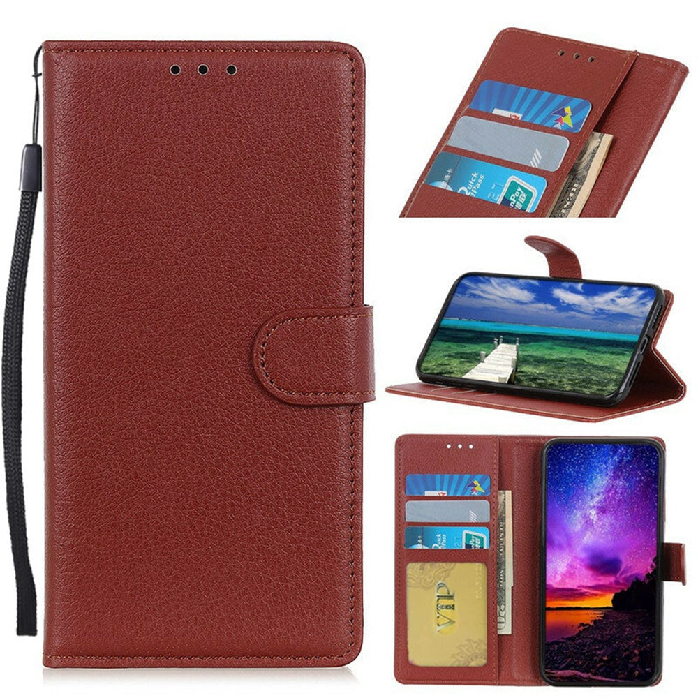 Leather Folio Wallet Case for iPhone 16e