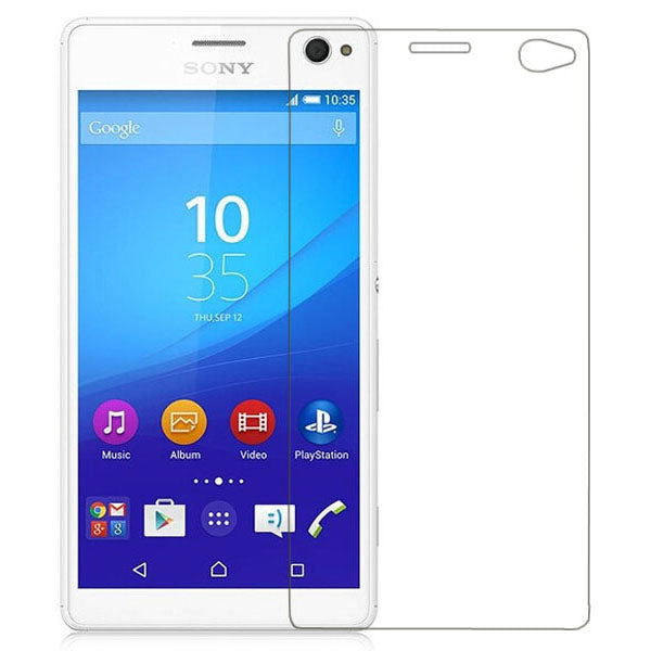 (2 Pack) Tempered Glass Screen Protector for Sony C5 Ultra