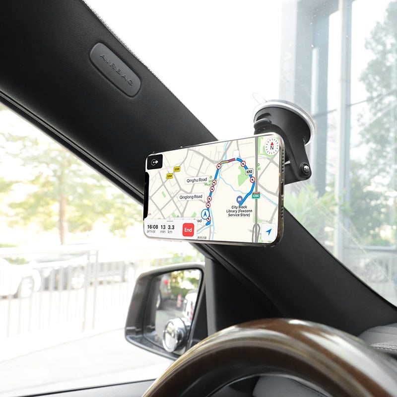 Dashboard Windshield Suction Cup Magnetic Car Cell Phone Mount Holder