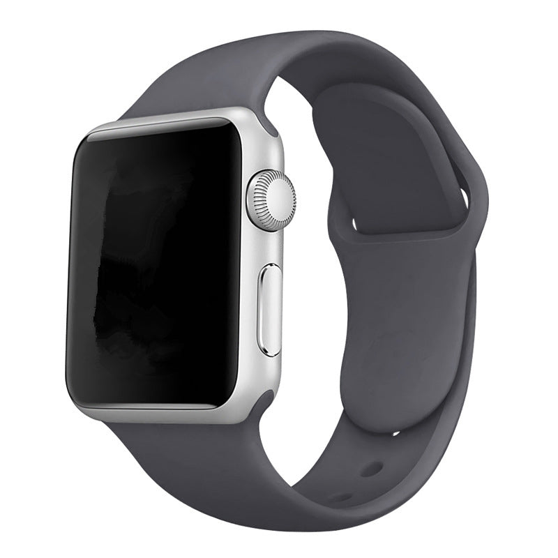 Bracelet de rechange en silicone souple pour Apple Watch iWatch