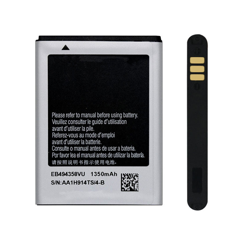 Batterie de remplacement pour Samsung Galaxy Ace S5830 S5660 S7250D S5670 (i569), EB494358VU EB494358VE EB494358VA