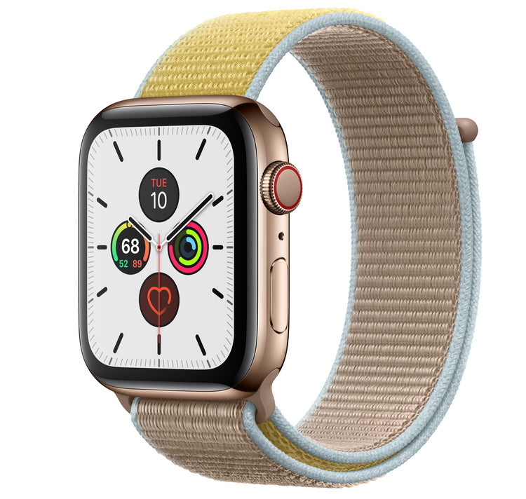 Bracelet de rechange en nylon avec boucle de sport pour Apple Watch iWatch