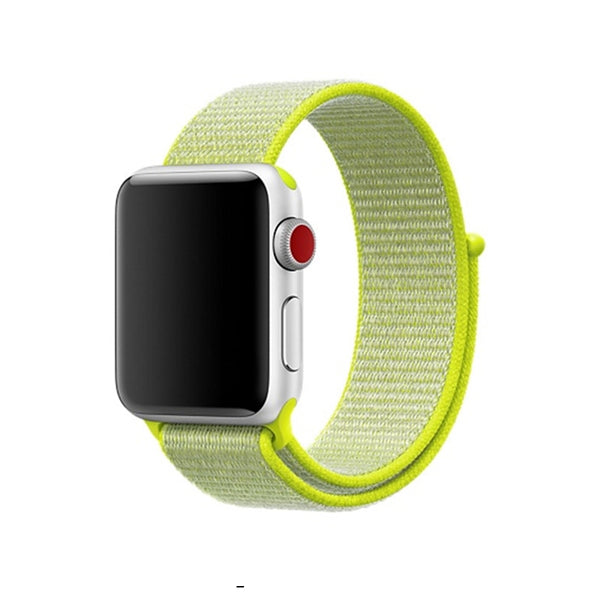 Bracelet de rechange en nylon avec boucle de sport pour Apple Watch iWatch