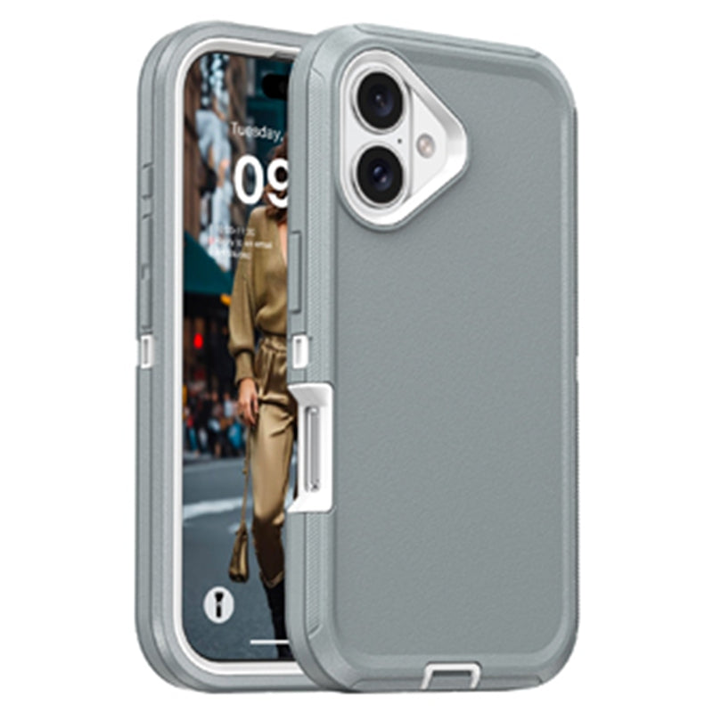 Shockproof Defender Case for iPhone 16 Plus