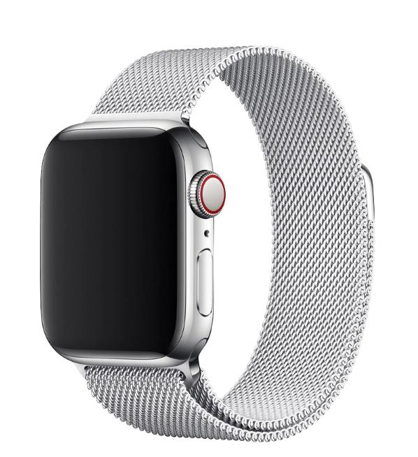 Bracelet de remplacement à boucle magnétique en métal pour Apple Watch iWatch