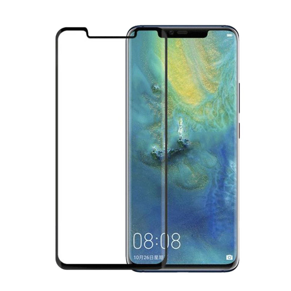 Protecteur d'écran en verre trempé incurvé à couverture complète pour Huawei Mate 20 Pro