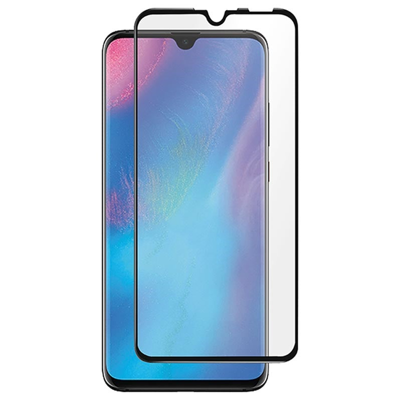 Protecteur d'écran en verre trempé incurvé à couverture complète pour Huawei P30 Lite