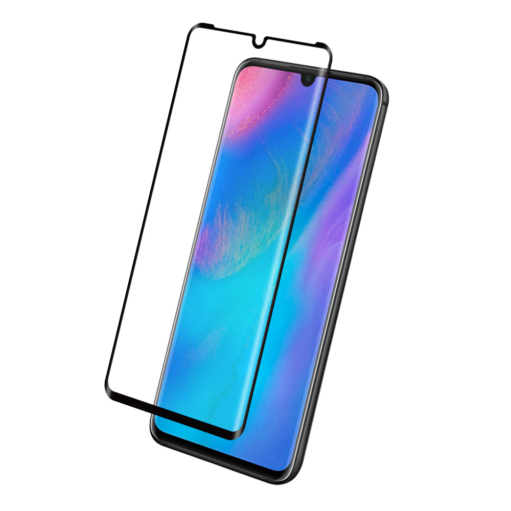 Protecteur D'écran En Verre Trempé À Couverture Complète Incurvée Pour Huawei P30 Pro