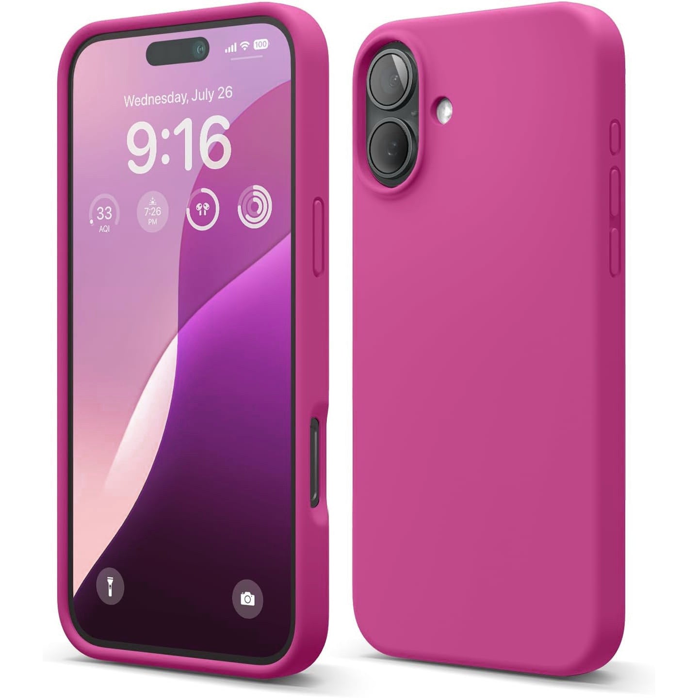 Liquid Silicone Case for iPhone 16 Plus