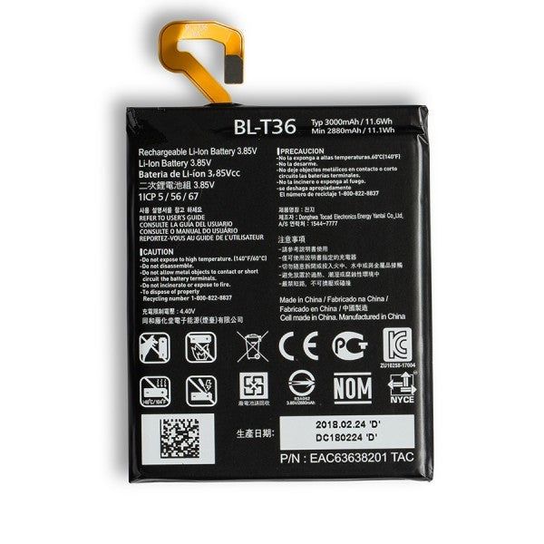 Replacement Battery for LG K30 2018 / Phoenix Plus (X410), BL-T36