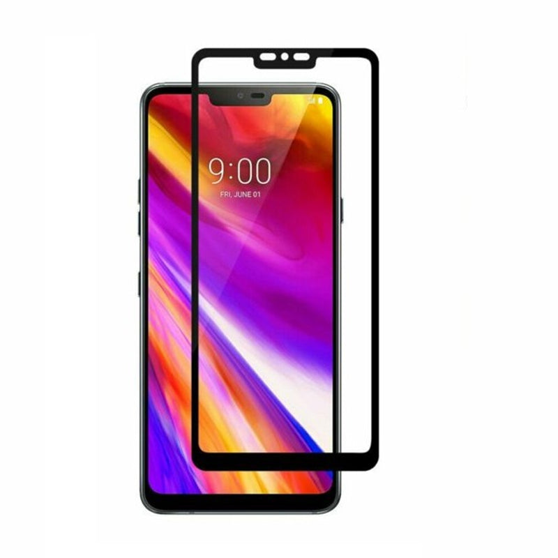 Protecteur d'écran en verre trempé incurvé à couverture complète pour LG G7 ThinQ / G7 One