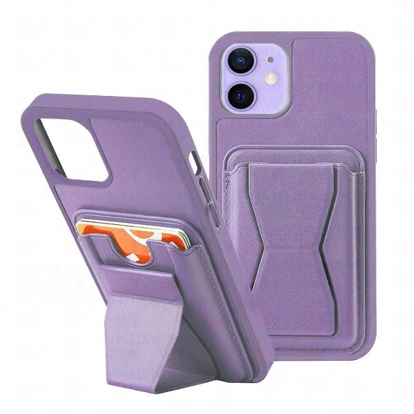 Card Holder Wallet Case with Kickstand for iPhone 11