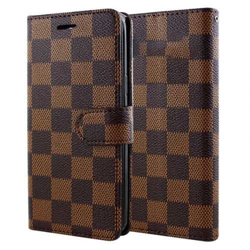 Étui portefeuille folio en cuir pour Samsung Galaxy S24 Plus