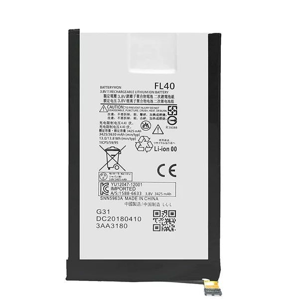 Replacement Battery for Motorola Moto X Play (XT1562 XT1563) / X 3a Dual / Droid Maxx 2 (XT1565), FL40